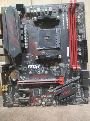 لوحة أم MSI B450M Gaming Plus (للبيع كقطع غيار أو للصيانة)