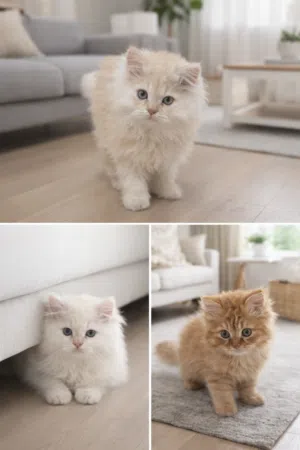 قطط شيرازي للبيع بيور و نظيف جدا ... small kitten for sale