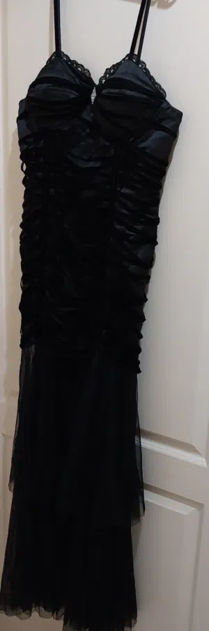 فستان سهرة أسود تركي ديزاين حورية البحر