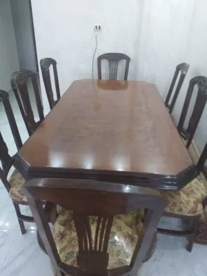 طاولة سفرة خشب زان