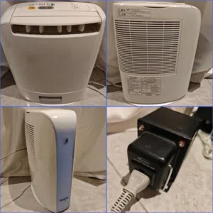 مزيل رطوبة شبه جديد شركة Panasonic  ويجفف الملابس