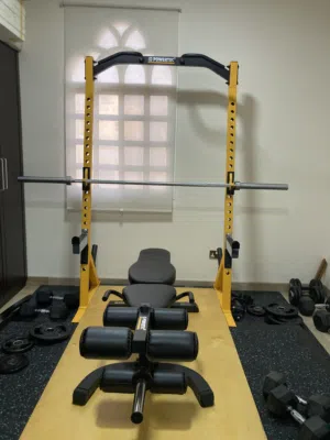 Squat Rack with Bench