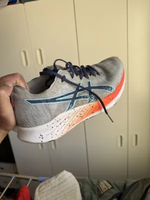 Used in good condition, Asics FF Blast size 43.5 Euro