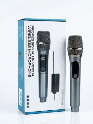 Professional UHF Wireless Mic & Accessories Set (Karaoke/Events)