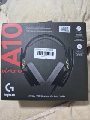 logitech astro a10 new ضمان سنة