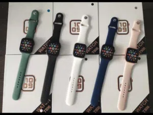 ساعة T500 apple watch تتميز بحجم شاشه كبير تأتي بشاشه ملونه مميزات صحيه ورياضيه قياس معدل ضربات القل