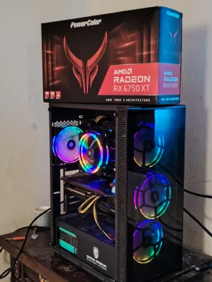 تجميعة i5 10400f + RX 6750XT