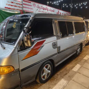 باص هونداي مشترك h100 موديل 2001 فحصني جايه اثنين دقات بسعر مغري