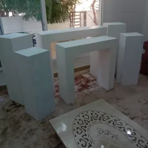 تأجير طاولات استقبال المواليد والأعراس  Gift Display Tables for Rent  Muscat
