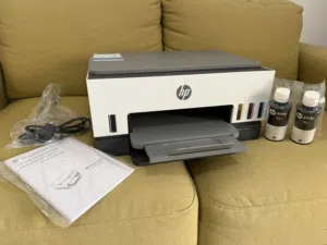HP SMART TANK 670 ALL-IN-ONE COLOR PRINTER & SCANNER - ALMOST NEW