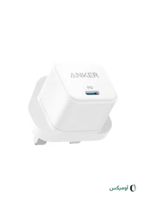 شاحن جداري 20 واط من Anker- أبيض