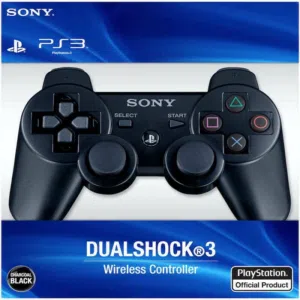 أيدي تحكم بلاستيشن 3 DualShock بانها لاسلكيه تعمل عبر البلوتوت وتتميزبتصميم مريح وخفيف الوزن يناسب