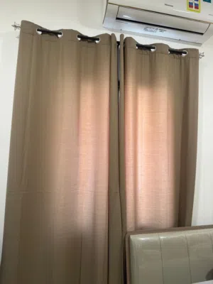 Curtains with rod from Homecentre