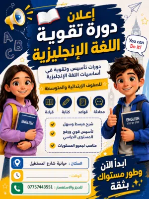 دورة إنجليزي