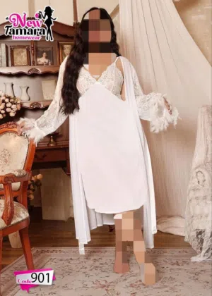 قميص نوم قطعتين