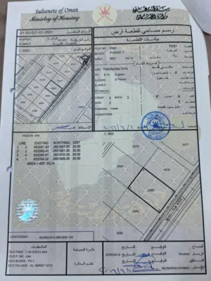 Residential Land for Sale in Muscat Amerat