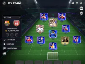 حساب fc mobile اوفر 118