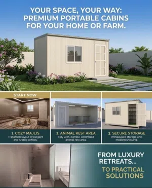 Cabins , Used , Lexury , portable , shipping containers