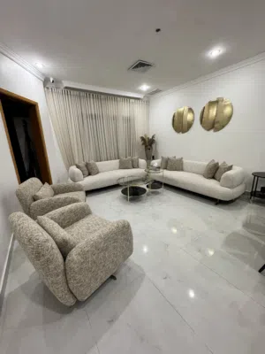 طقم كنب جديد استعمال اقل من شهر