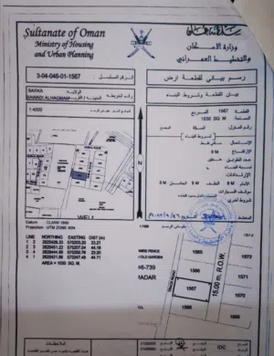 Residential Land for Sale in Al Batinah Barka