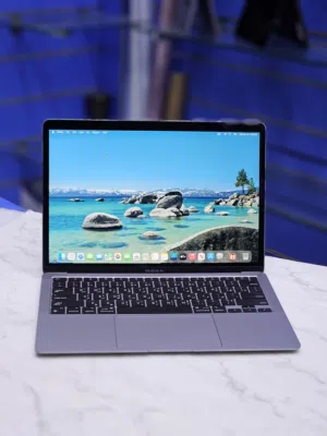 APPLE MACBOOK AIR  YEAR 2020 MODEL A2337 M1 PROCESSOR  8GB RAM 250GB SSD 13.3 INCH DISPLAY  2560X160