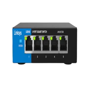 LINKSYS, Switch LGS105-Retail 5-Port GE Unmanaged