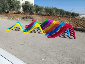 سحاسيل بألوان جميلة قوية بلاستيك مقوى