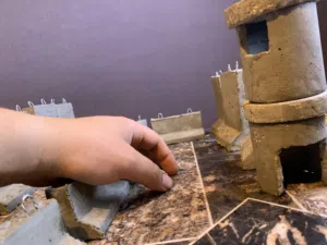 مجسمات مجموعة الحواجز العسكرية ( صبات عسكرية )