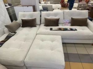 Sofa L shape grey