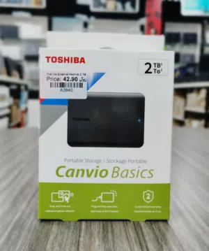 Brand New Toshiba 2TB Hard Drive in Oman  Plug & Play ease  2 Years Warranty