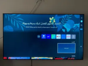 بلازما شونك 4k نضيفة جداً غير مستخدمة  55