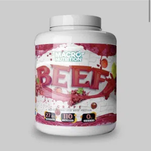 MACRO NUTRTION BEEF PROTEIN 1.8KG  grape flavor
