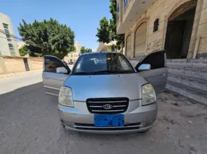 كيا مورنينق KIA Morning لون فضي موديل 2007 صنعاء