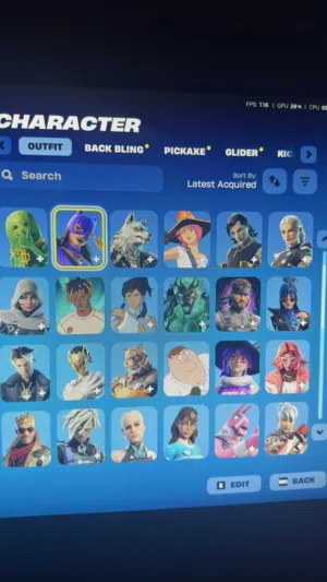 حساب فورنايت