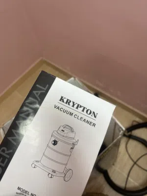 مكنسه كهربائيه ماركه  KRYPTON شبه جديده
