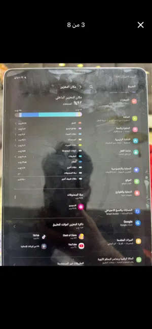 اقره لوصف تابلت كلكسي s7 ذاكره 128 ويا قلم  الايباد +شحن لاسلكي القلم شاشه 11انج يشغل 90 فريم
