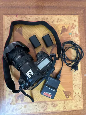 5D Mark IV with 24 - 105 lense and Battery pack and 2 battery