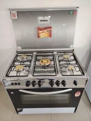 غاز يونيفرسال 90 سم فل سفتي ستانلس ستيل راس نحاس