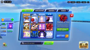 حساب Blade Ball فيه Slashes Of Fury v2, Singularity v2, Phantom v1