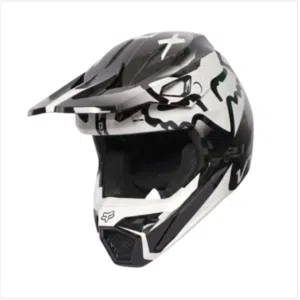 FOX Racing V1 Supreme Motocross Off Road Dirt Bike Motorcycle Helmet - 836604