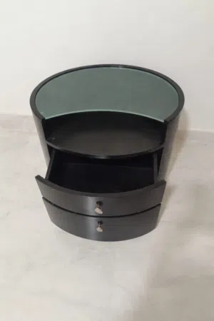 Wooden 2-Drawer Storage Cabinet / Side Table