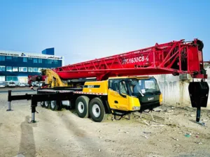 160 TON SANY TRUCK MOUNTED CRANE 85.5 MT 8 SECTION BOOM WITH 57 TON COUNTER WEIGHT