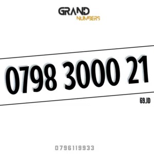 Zain VIP mobile numbers in Amman