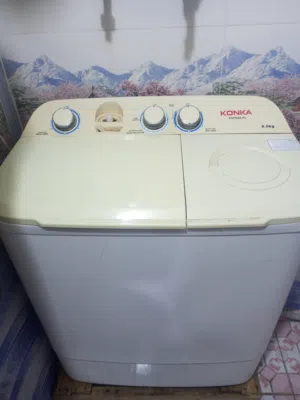 غسالة كونكا نظافة 80 بالمية شغالة غسل وتنشيف