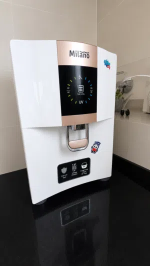 Milano RO + UV Water Purifier in good working condition.