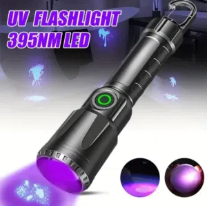 كشاف العقارب مصباح يدوي أشعة UV الفوق البنفسجية كشف العملات الورقية المزورة
