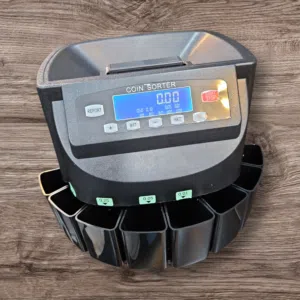 جهاز عدّ وفرز العملات المعدنية (Coin Sorter)عد نقود معدني