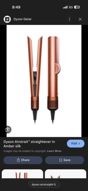 سشوار دايسون airstraight