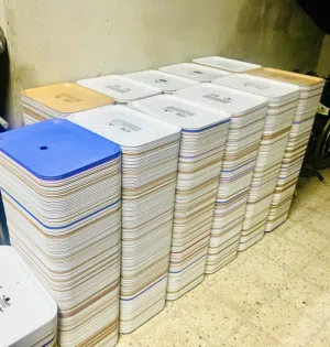 تبسي بلاستيك - تباسي ميلامين للتقديم