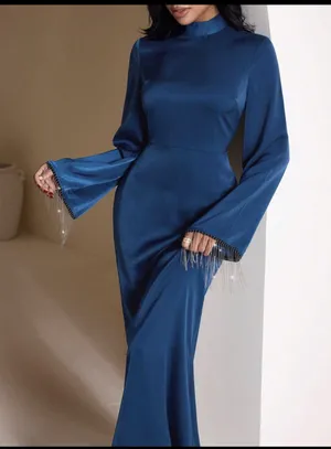 Maxi Dresses . M . Blue . New0